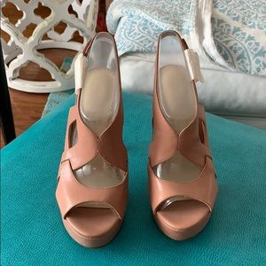 Nine West Pink Nude Heels